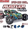 TRAXXAS RUSTLER VXL TSM ID/TQ RTR (red) 37076-3